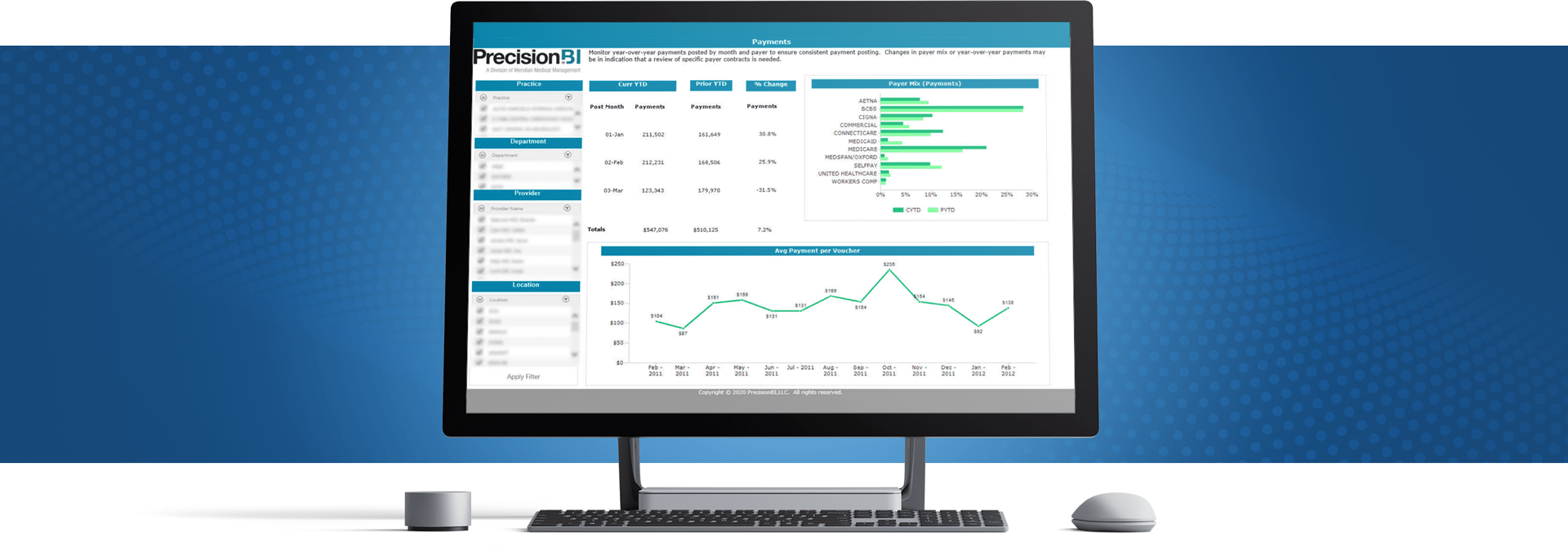 PrecisionBI graphic